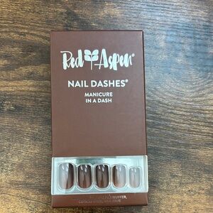 Red Aspen Nail Dashes - McKinley’s espresso